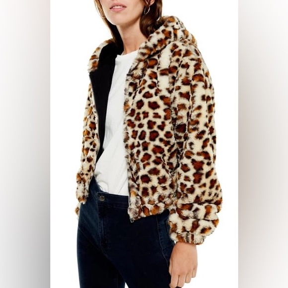 Topshop crop zip jacket (XS) - Picture 5 of 12